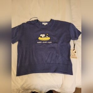 Peanuts Snoopy  Knit Shirt